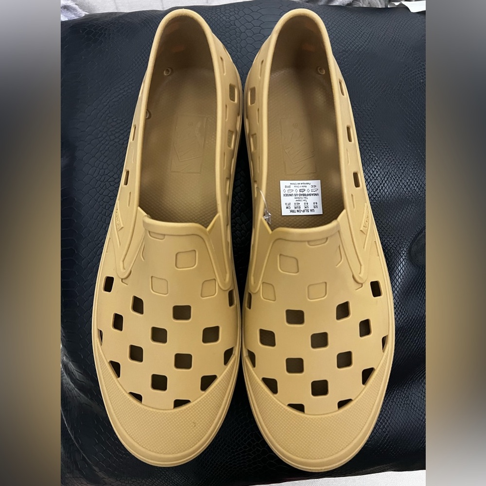 Vans Slip-on Trk Mustard Gold Unisex M 9 W 101/2